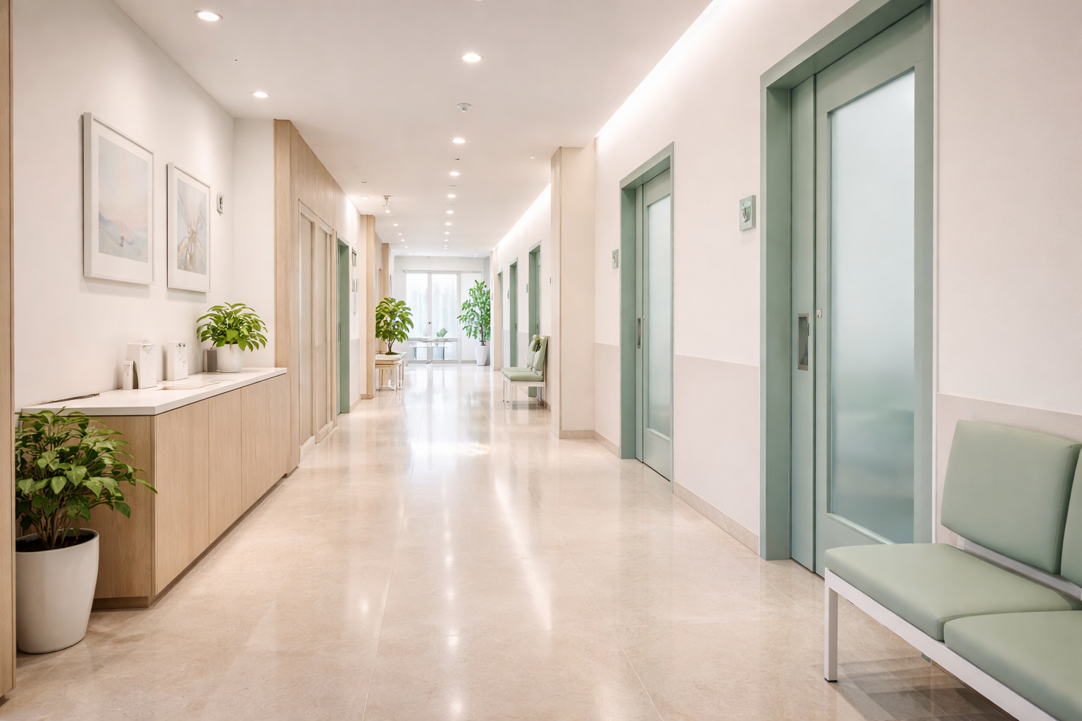 Interior da Clínica